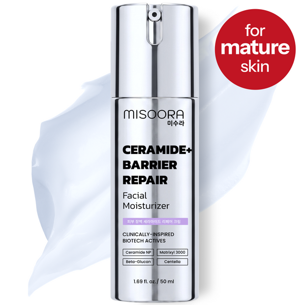 MISOORA Ceramide+ Barrier Repair Moisturizer for dry, mature skin