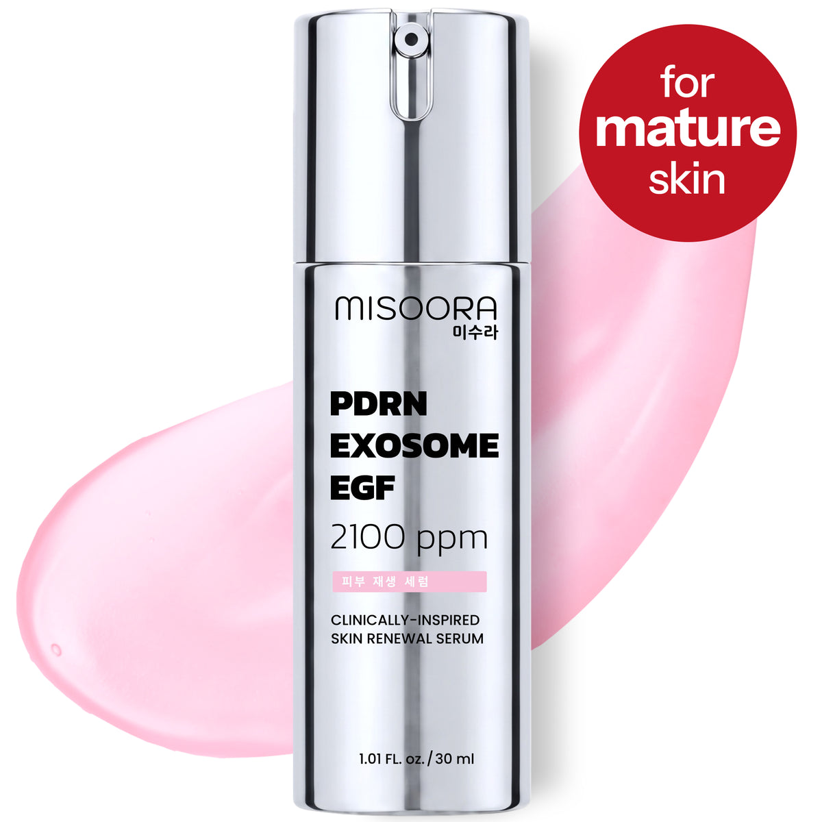 PDRN Exosome EGF Night Renewal Serum for Mature Skin