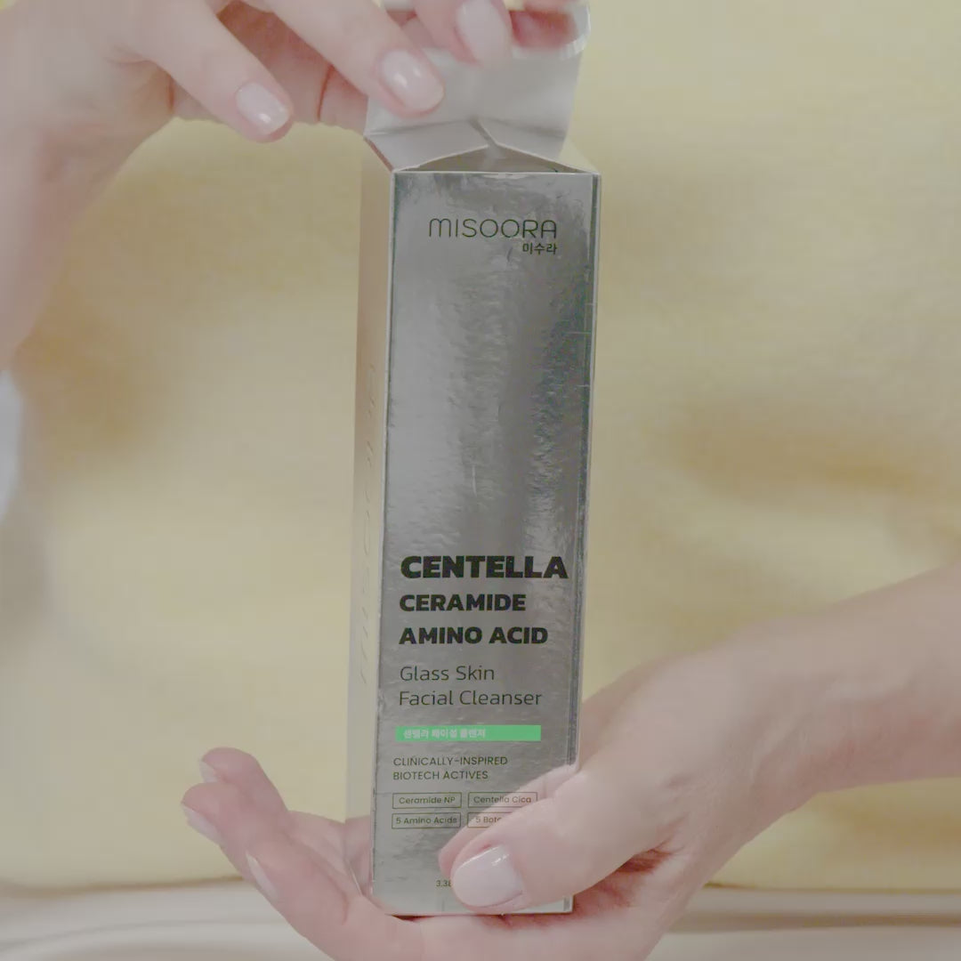 Centella Ceramide Amino Acid Cleanser for Mature Skin