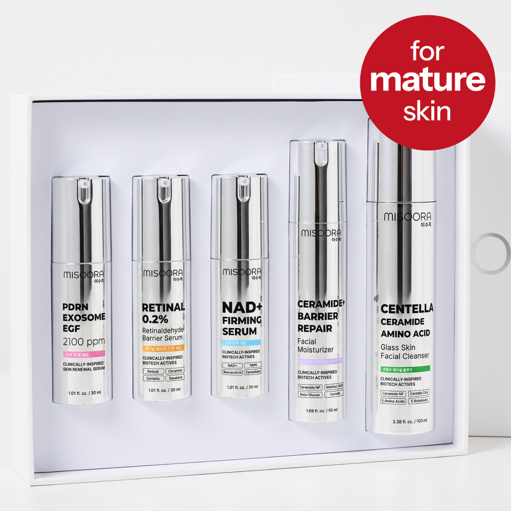 Skin Recharge Gift Box: Limited Edition Skincare Set for Mature Skin