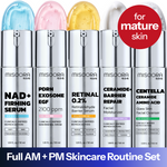 MISOORA Skin Recharge Set: full AM + PM skincare routine for mature skin, five products