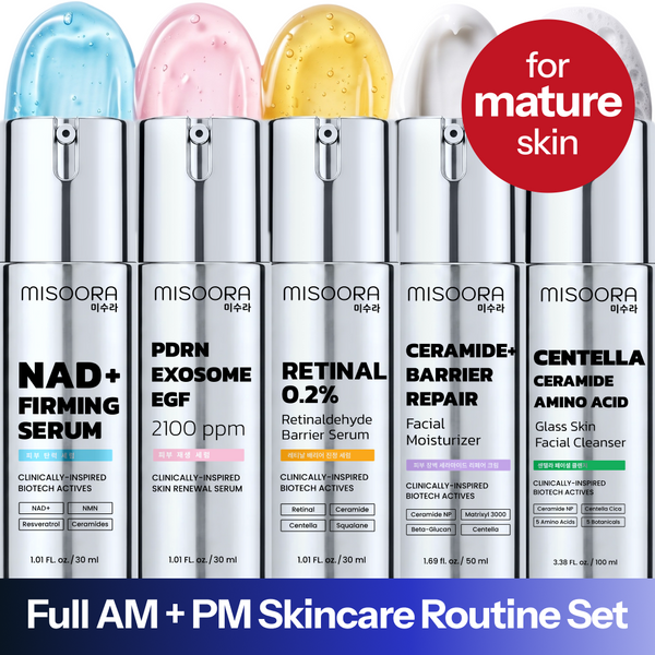Complete Skincare Routine Set for Mature Skin | MISOORA